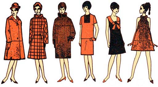 история моды СССР 1945 по 1967 год