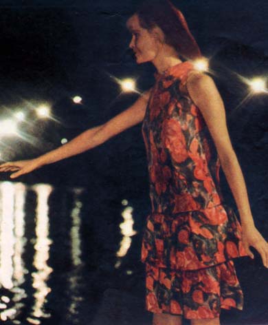 платье С.Иноковой 1967 год Москва журнал МОД