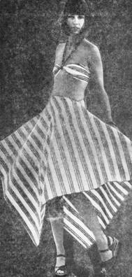 Описание: юбка из куска ткани статья на сайте школы  кроя и шитья Людмилы Серовой