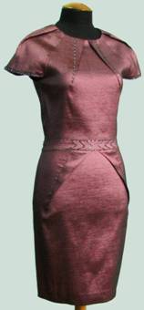 Модель платья разработана по мотивам платья Ролана Муре 