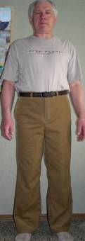 basic patterns 
classic men's trousers