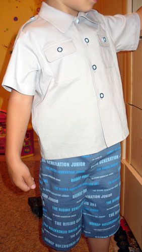 Shirt and pants for boy