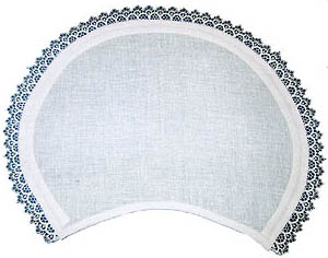 A bonnet with waistband arc remote training via Internet courses dressmaking sewing school Ludmila Serova