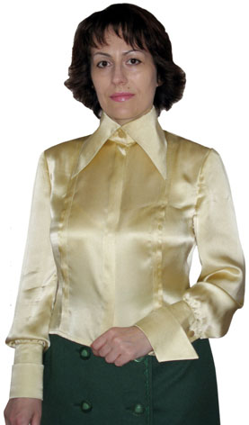 блузка с супатной застёжкой Юлия Богатырева