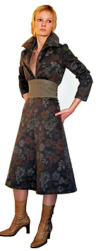 Платье Бобровской на фестивале "Губернский стиль"