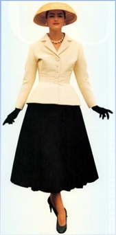 костюм Bar из первой коллекции Диора