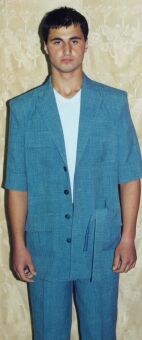 мужской летний костюм сафари