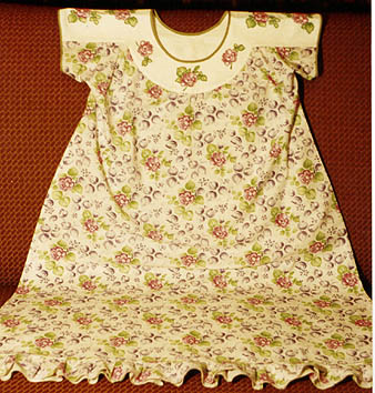 Ночная сорочка для девочки как кроить и шить дескую  одежду авторская школа Людмилы Серовой