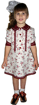 Dress with set-in sleeves for girls how to learn to cut and sew through the online courses dressmaking sewing