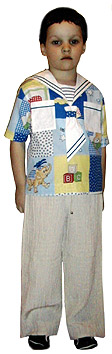 Матроска и брюки для мальчика обучение через интернет курсы крой шитье одежды авторская школа кроя и шитья Людмилы Серовой